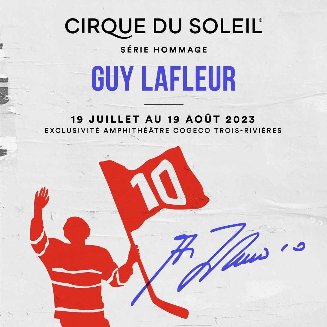 Hommage à Guy Lafleur par le Cirque du Soleil