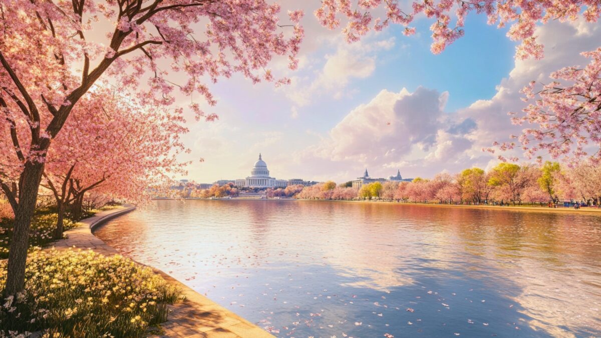 Washington, Baltimore, Annapolis et Philadelphie au temps des cerisiers en fleurs