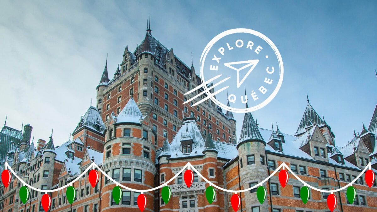 Féerie de Noël et gastronomie au Château Frontenac