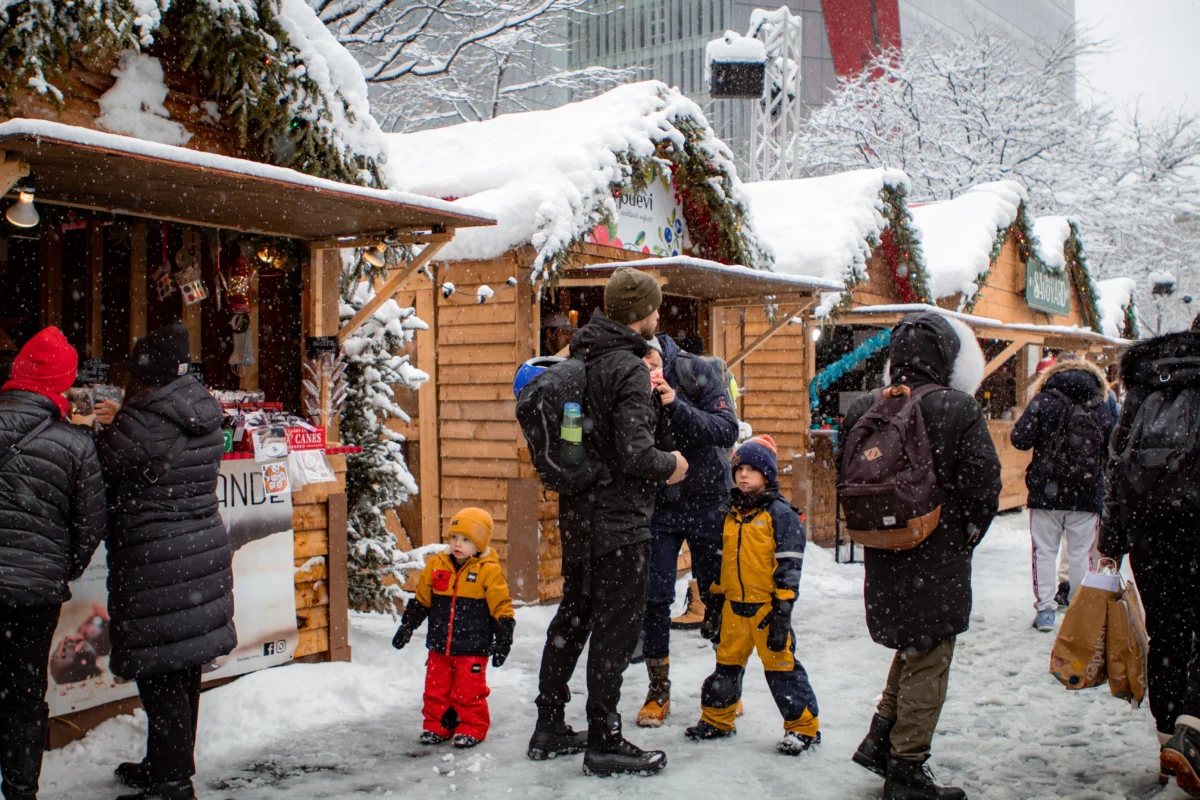 Montréal à Noël, élégance et magasinage