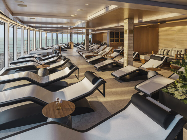 Mandara Spa thermal suite à bord du NCL Luna