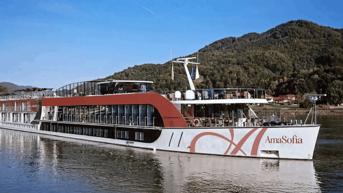 Navire AmaSofia d’AmaWaterways lors d’une croisière fluviale en Europe