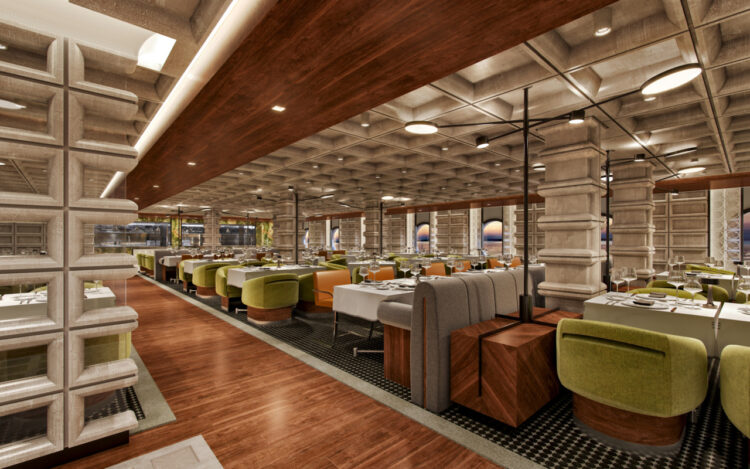 Cagney's Steakhouse à bord du NCL Luna