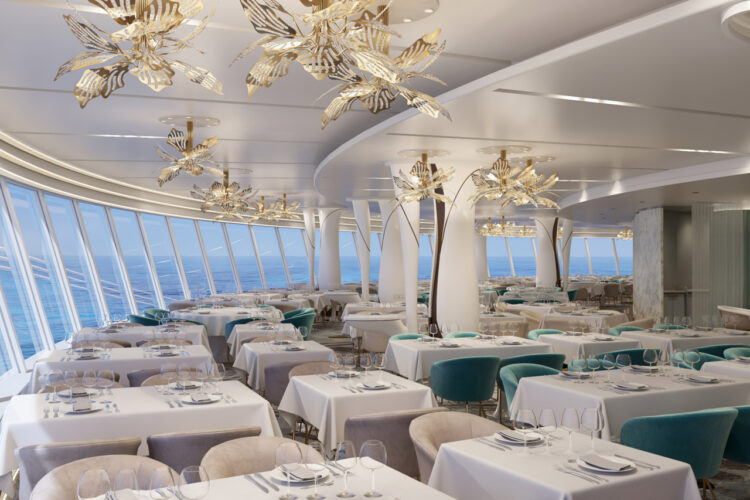 Restaurant Hudson à bord du NCL Luna