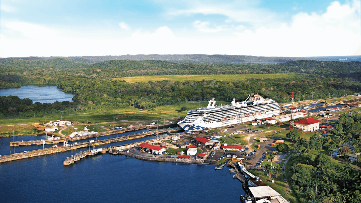 Traversée du canal de Panama à bord d’un navire de croisière